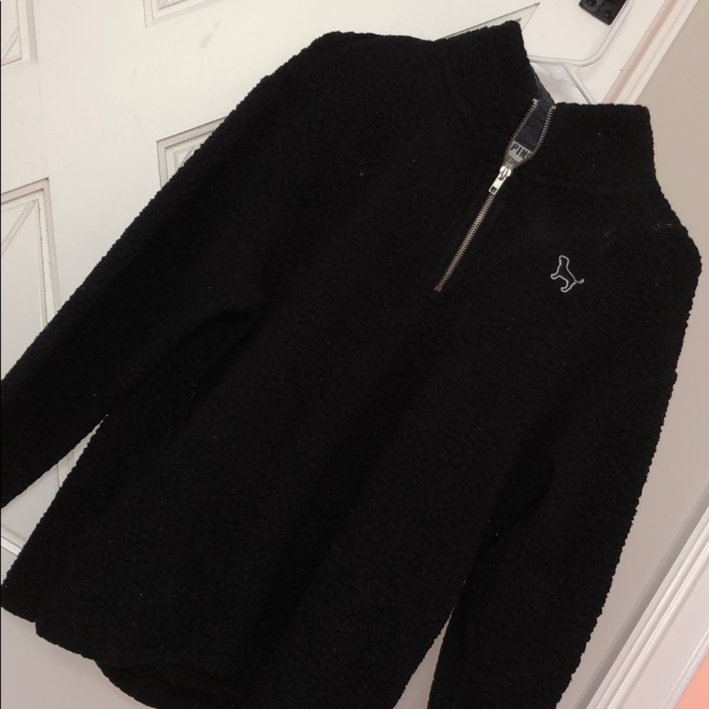 Vs pink pullover (true grit style)